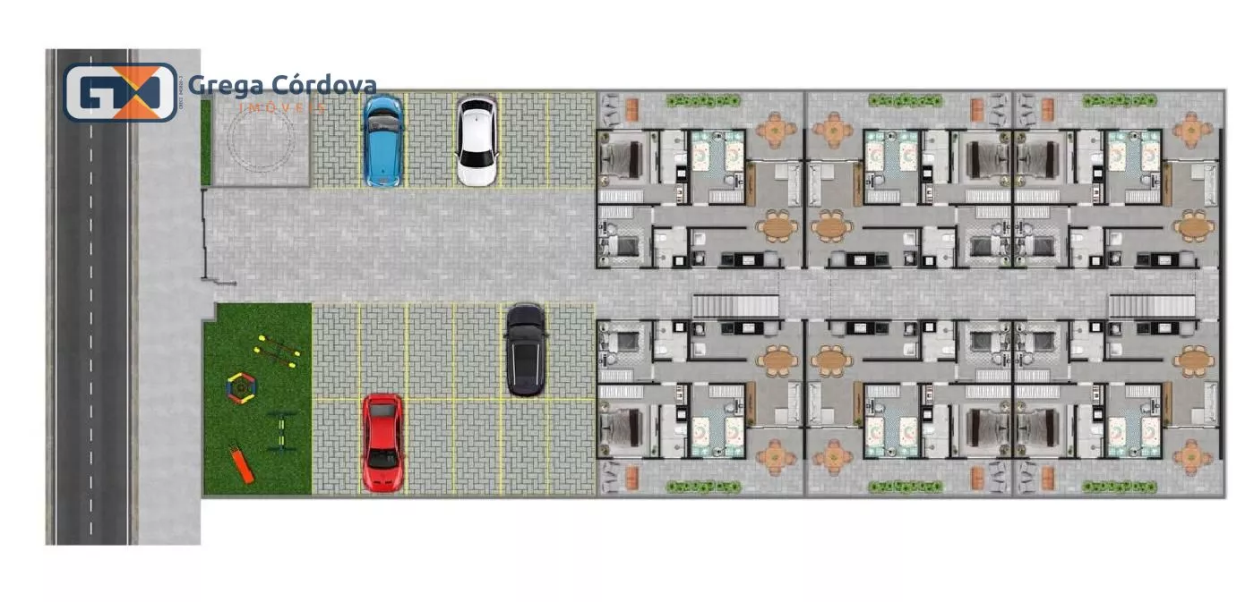Apartamentos 3 dormitorios, para venda no Jardim Salete em Araçoiaba